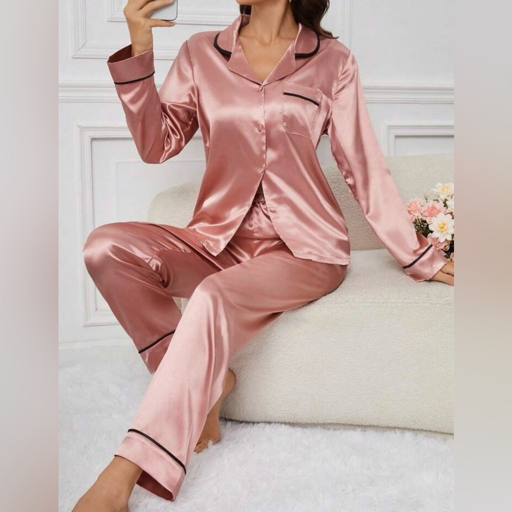 Satin Pajama Set